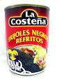 frijoles refritos negros